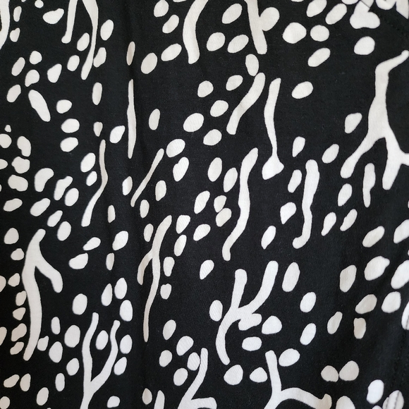 DVF Long Sleeve Midi Sea Spots Black Wrap Dress NWT Diane von Furstenberg - Picture 5 of 9